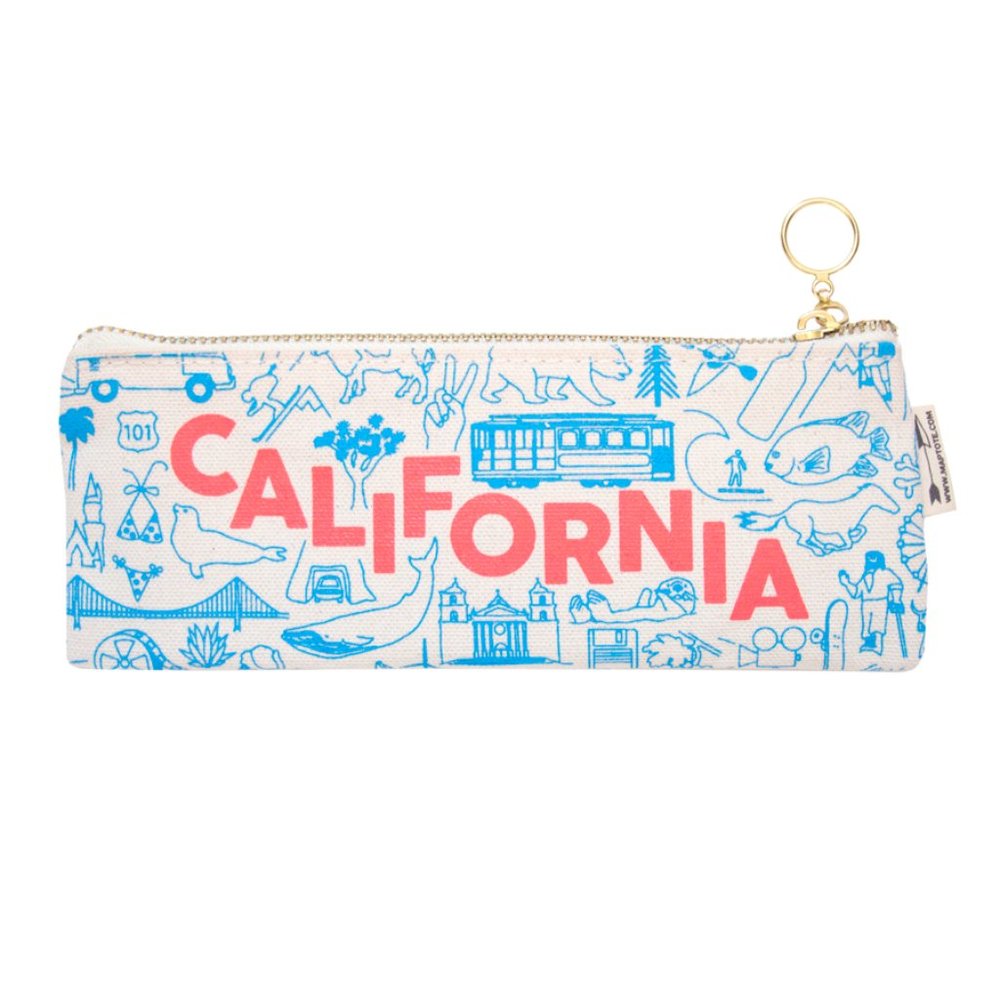 California Pencil Pouch Natural